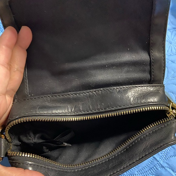 Black STUD SENSE Mini Leather Crossbody Bag - Picture 10 of 13